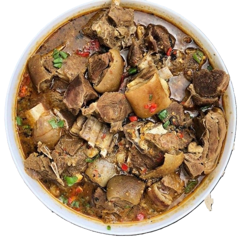 SOUPE DE CABRI EPICEE / GOAT MEAT PEPPER SOUP
