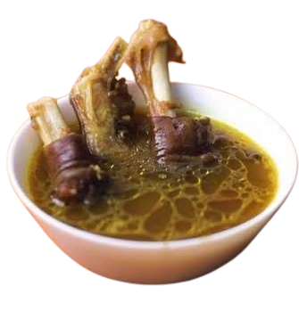PATTE DE CABRI / GOAT LEG PEPPER SOUP